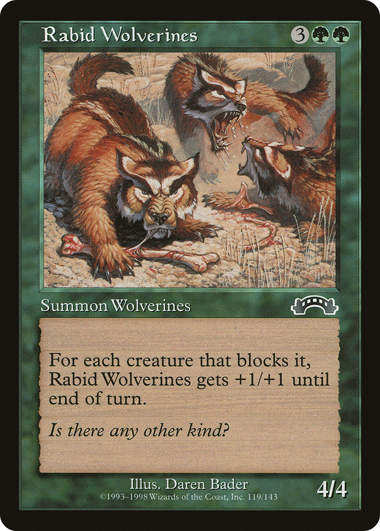 Rabid Wolverines [EXO - 119]