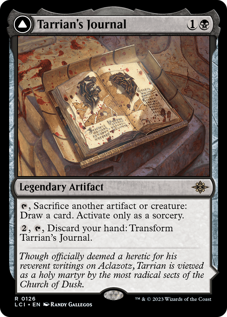 Tarrian's Journal [LCI - 126]