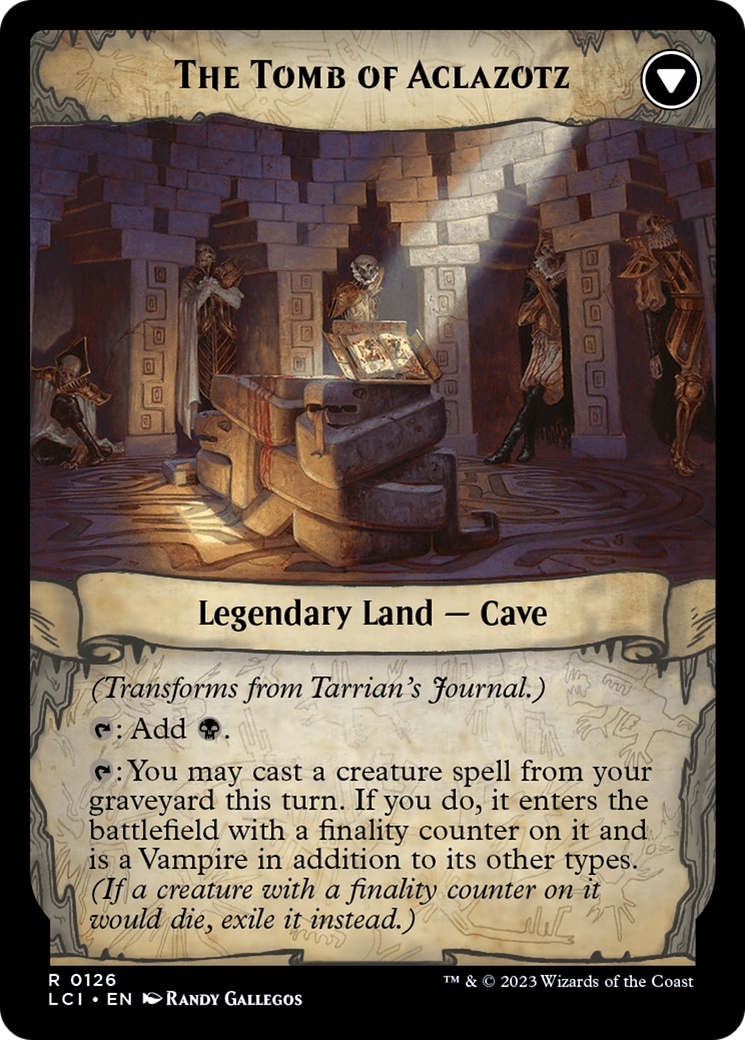 Tarrian's Journal (LCI-126) - The Lost Caverns of Ixalan Foil