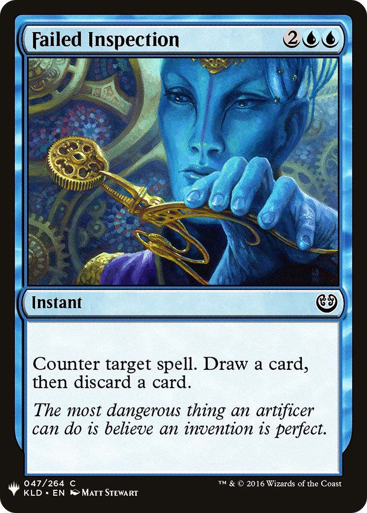 Failed Inspection [LIST - 47]