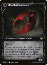 Voldaren Bloodcaster (Showcase) (VOW-298) - Innistrad: Crimson Vow: (Showcase, Double Faced Transform) Foil