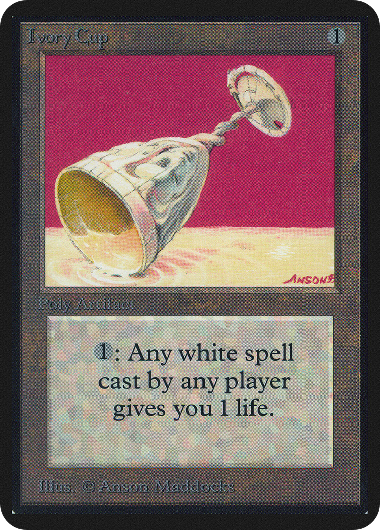 Ivory Cup (LEA-251) - Limited Edition Alpha