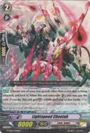 Lightspeed Cheetah (G-TD05/008EN) - G-TD05: Fateful Star Messiah