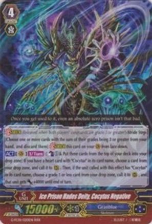 Ice Prison Hades Deity, Cocytus Negative (G-FC01/020EN) - G-FC01: Fighter's Collection 2015