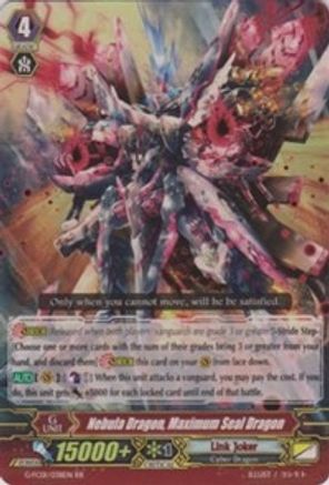 Nebula Dragon, Maximum Seal Dragon (G-FC01/038EN) - Fighter's Collection 2015