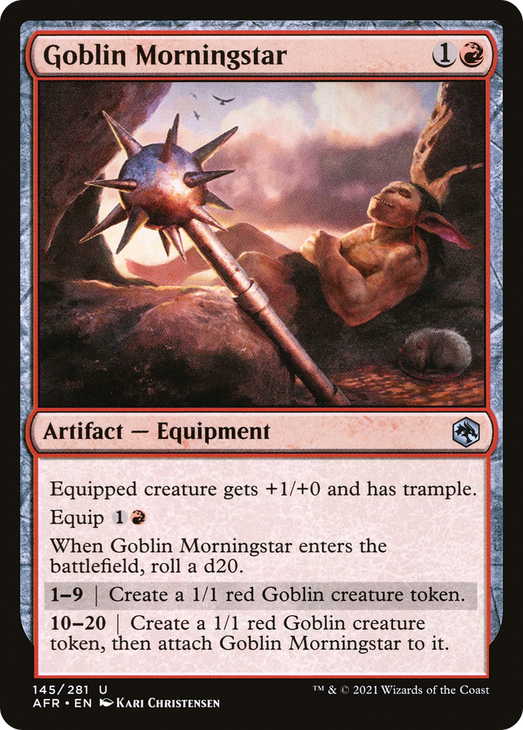 Goblin Morningstar [AFR - 145]