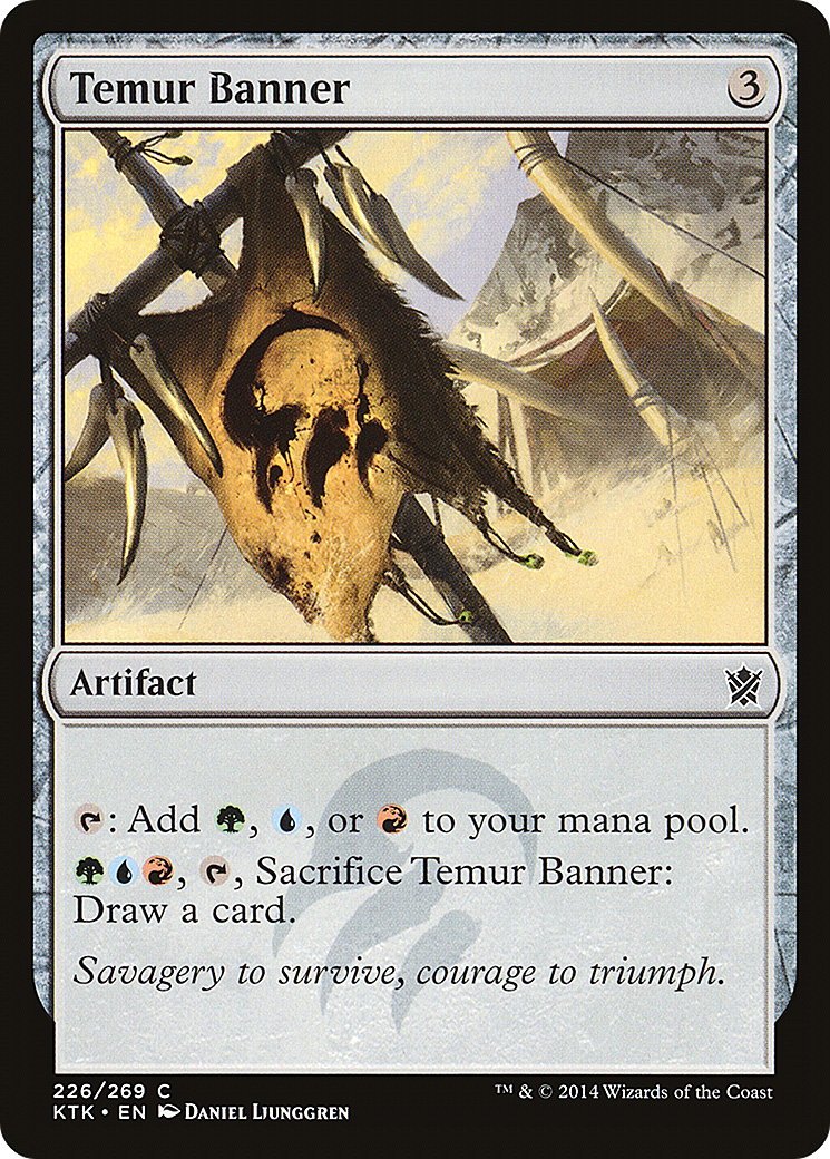 Temur Banner [KTK - 226]