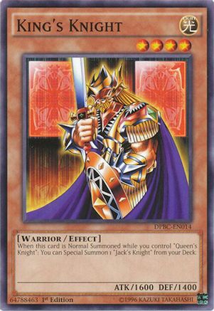 King's Knight (DPBC-EN014) - Duelist Pack: Battle City 1st Edition