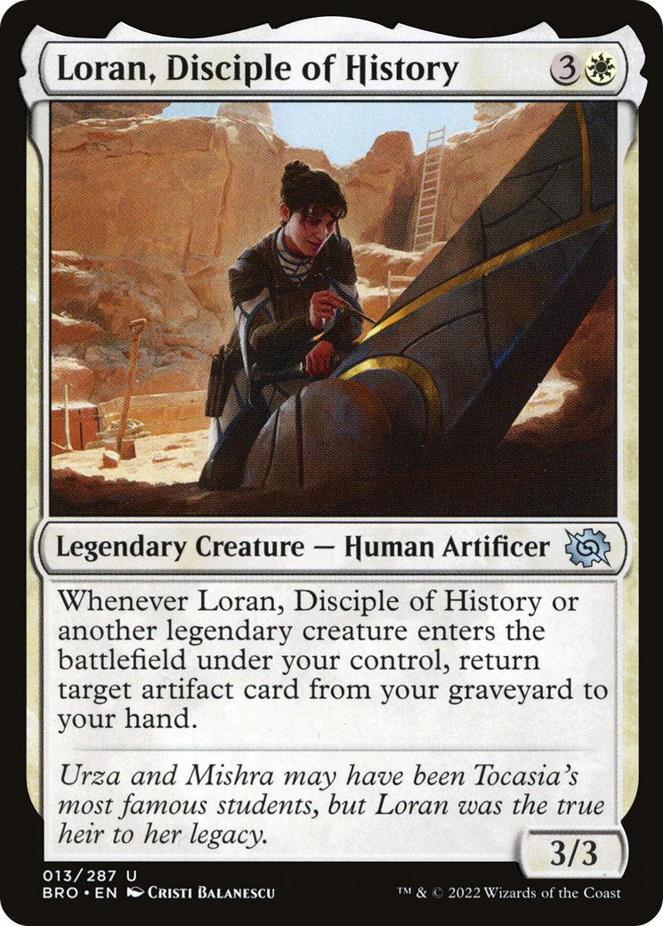 Loran, Disciple of History [BRO - 13]