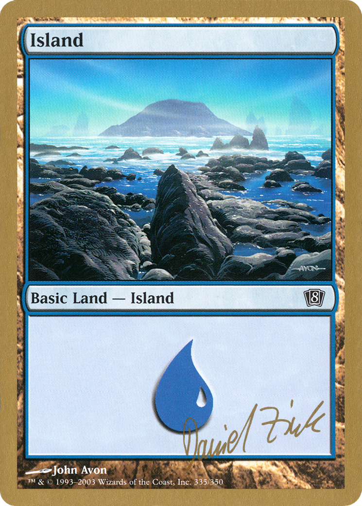 Island (335) - 2003 Daniel Zink (8ED) [WCD - N/A]