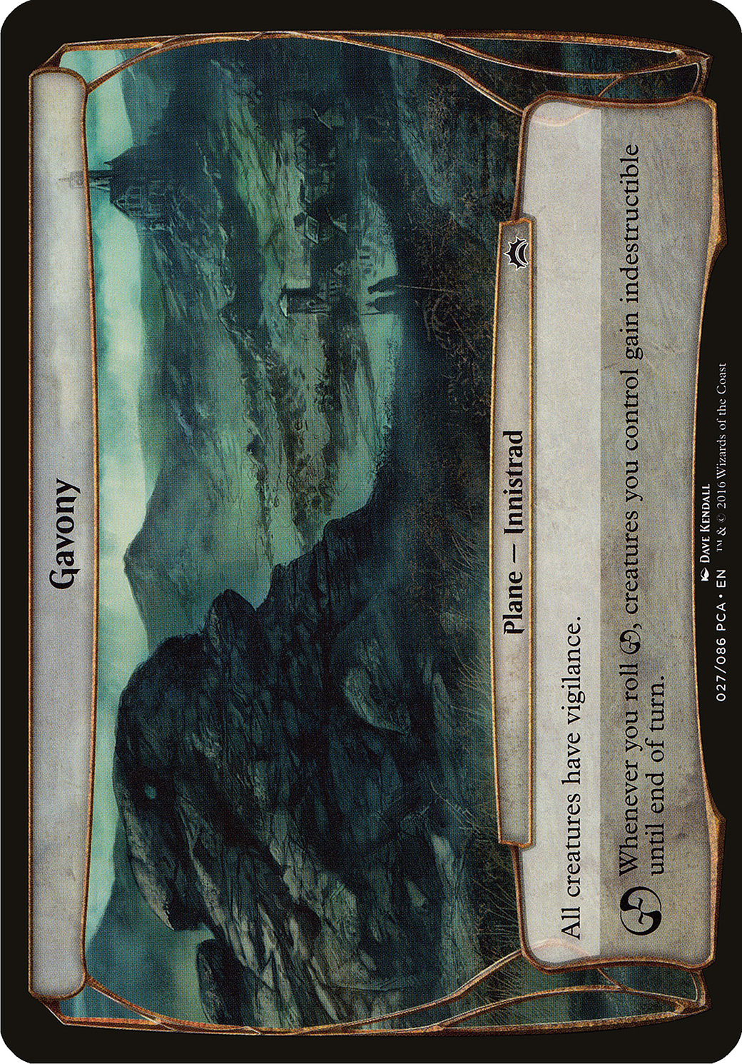 Gavony (Planechase Anthology) [OVER - N/A]