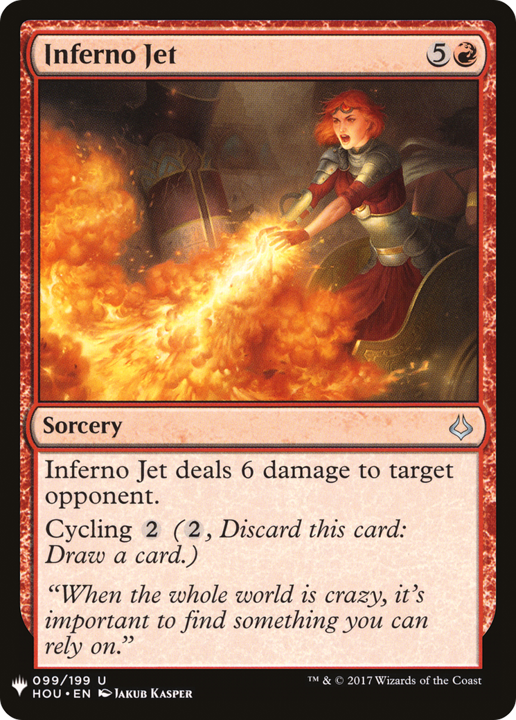 Inferno Jet [LIST - 99]
