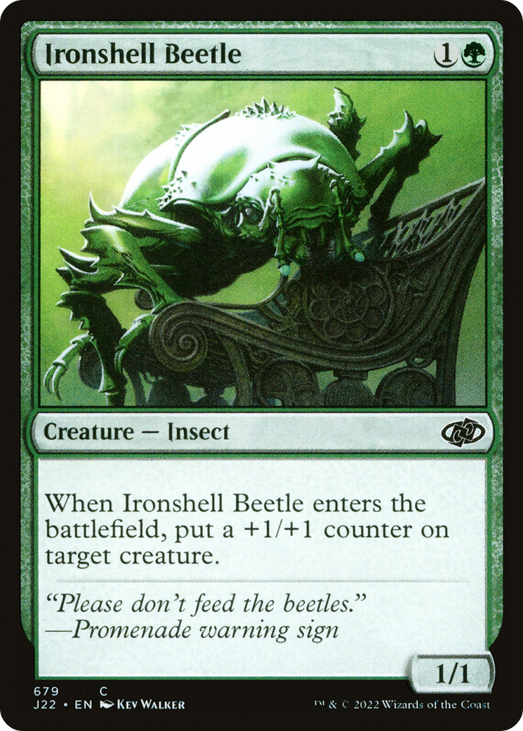 Ironshell Beetle [J22 - 679]