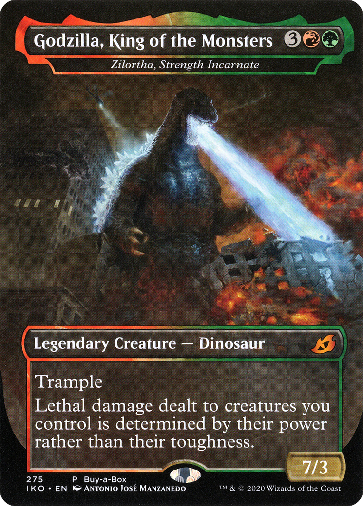 Godzilla, King of the Monsters - Zilortha, Strength Incarnate [BABP - 275]