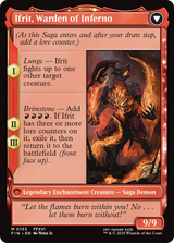 Clive, Ifrit's Dominant (FIN-133) - FINAL FANTASY: (enchantment) Foil
