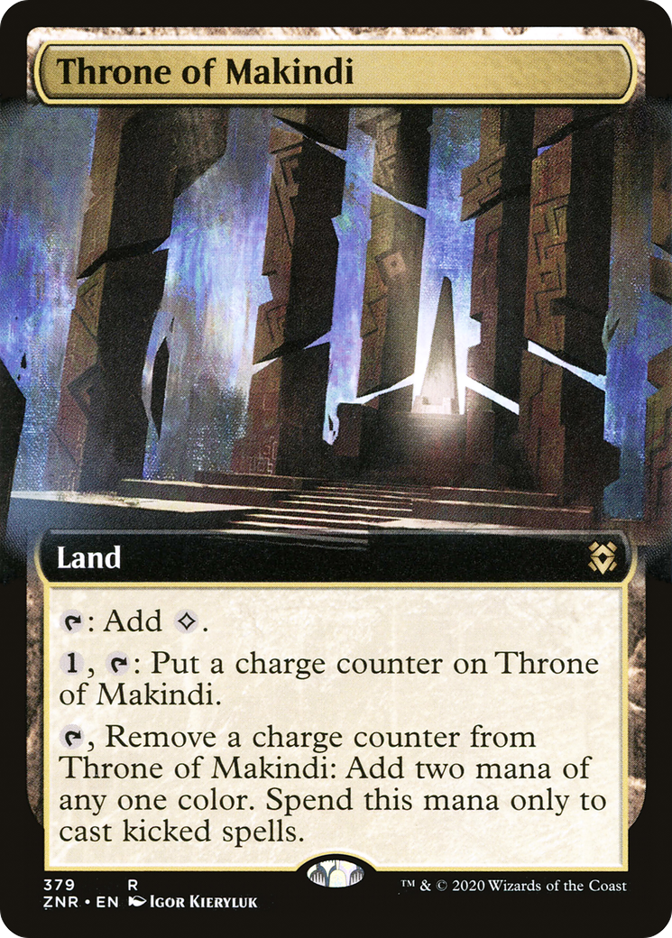 Throne of Makindi (Extended Art) [ZNR - 379]
