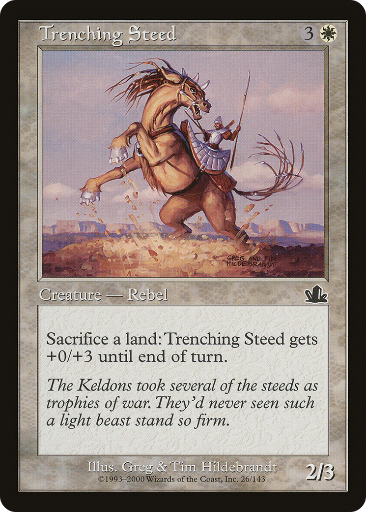 Trenching Steed [PCY - 26]