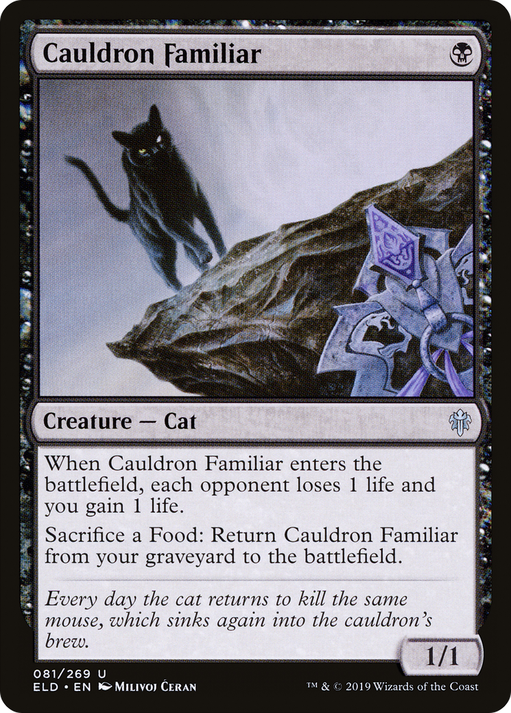 Cauldron Familiar (ELD-081) - Throne of Eldraine