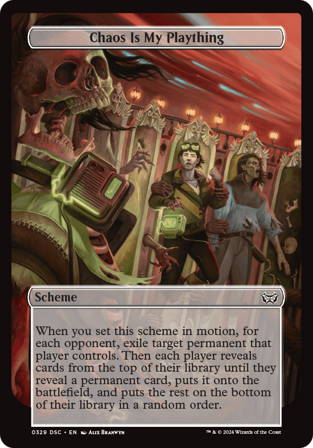 Chaos is My Plaything (Full Art) [A:DSC - 329]
