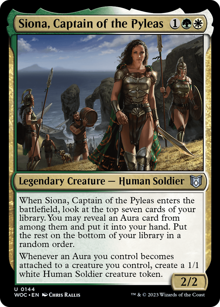 Siona, Captain of the Pyleas [WOC - 144]