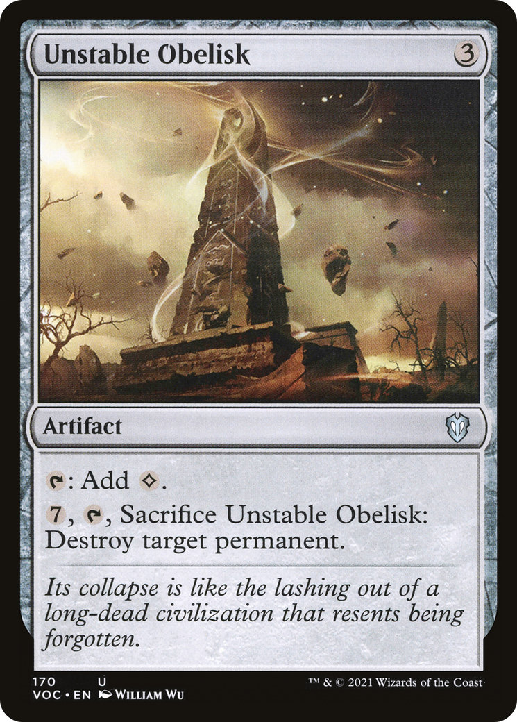 Unstable Obelisk [VOC - 170]