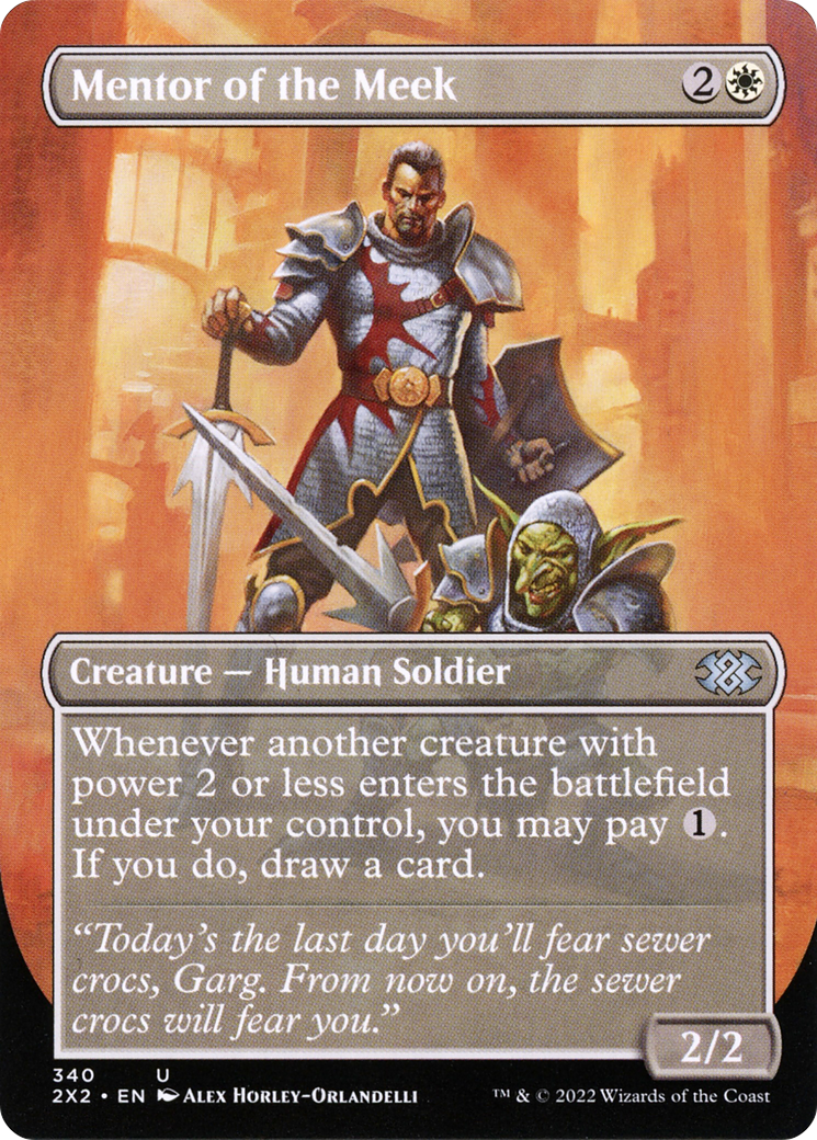 Mentor of the Meek (Borderless) [2X2 - 340]