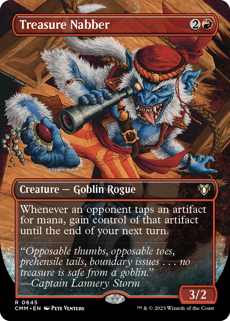 Treasure Nabber (Borderless) [CMM - 645]