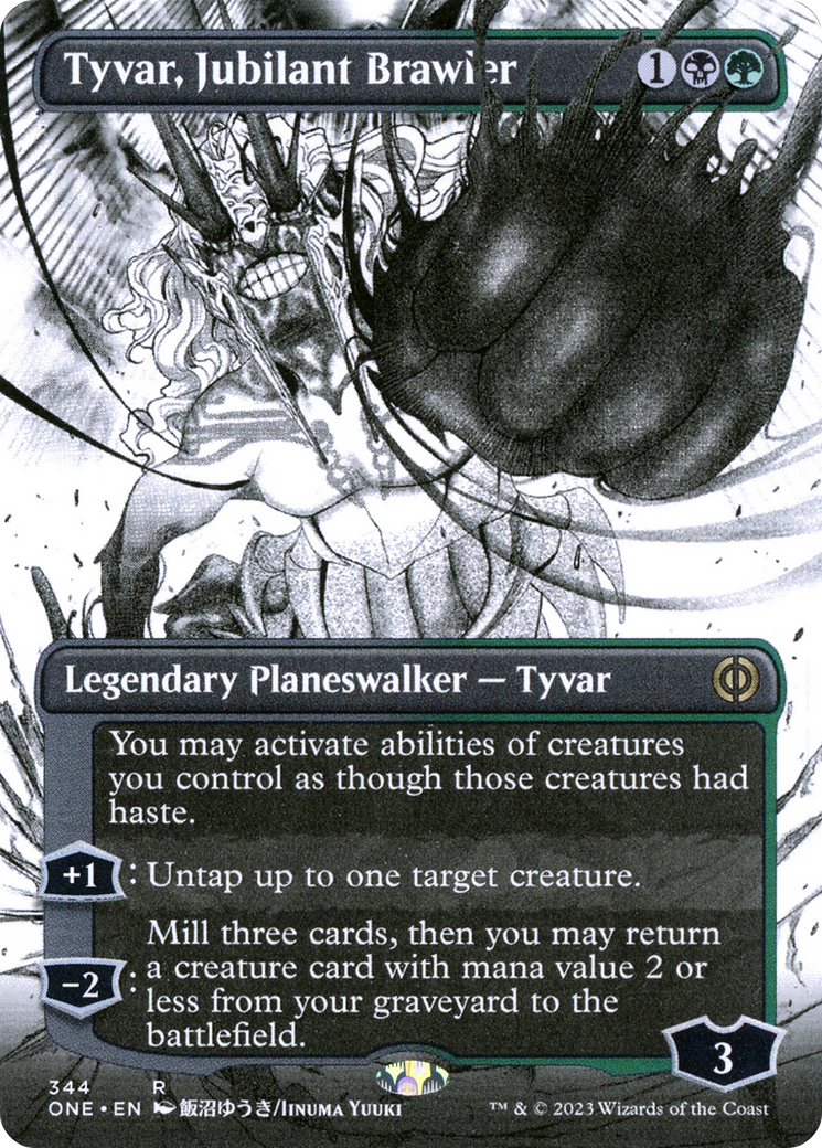 Tyvar, Jubilant Brawler (Borderless) [ONE - 344]