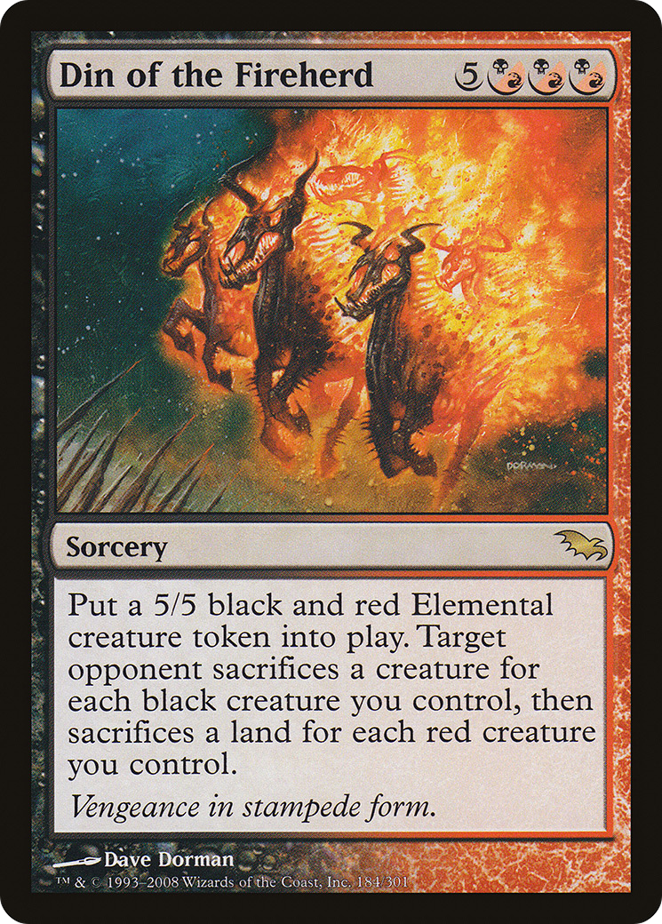 Din of the Fireherd [SHM - 184]