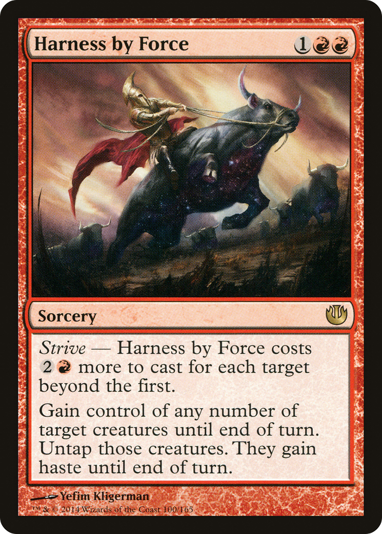 Harness by Force [JOU - 100]