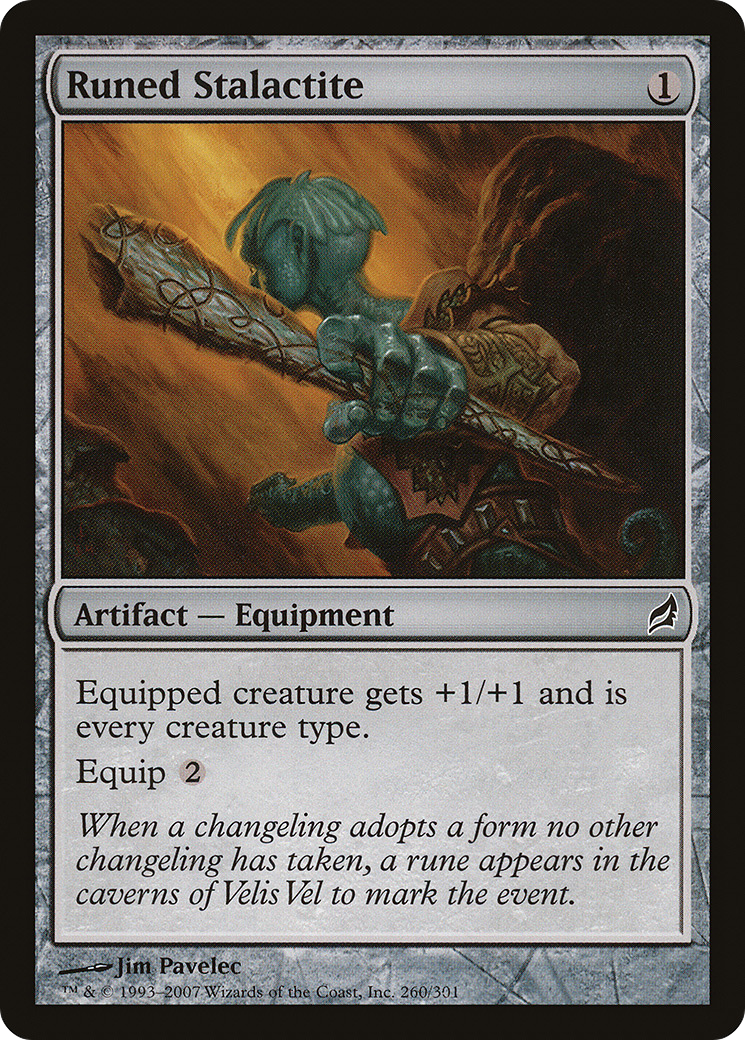 Runed Stalactite [LRW - 260]