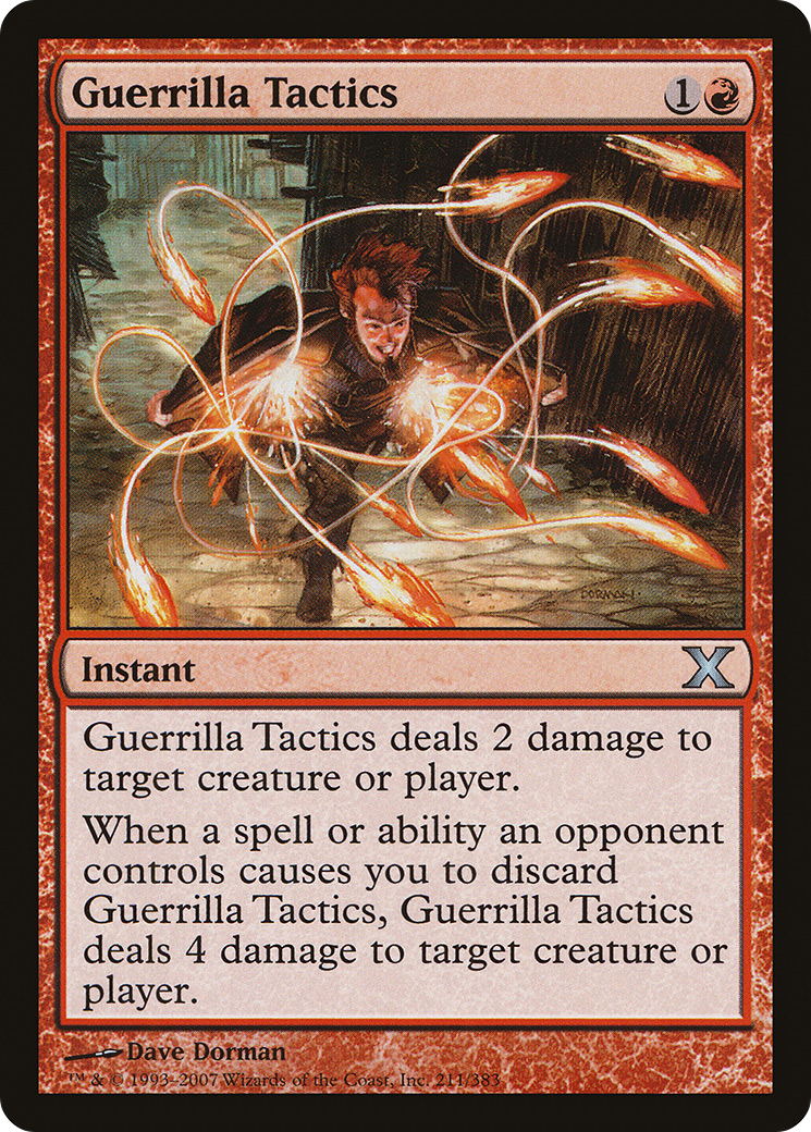 Guerrilla Tactics [10E - 211]