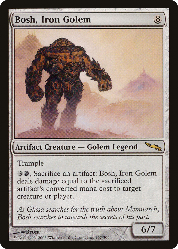 Bosh, Iron Golem [MRD - 147]