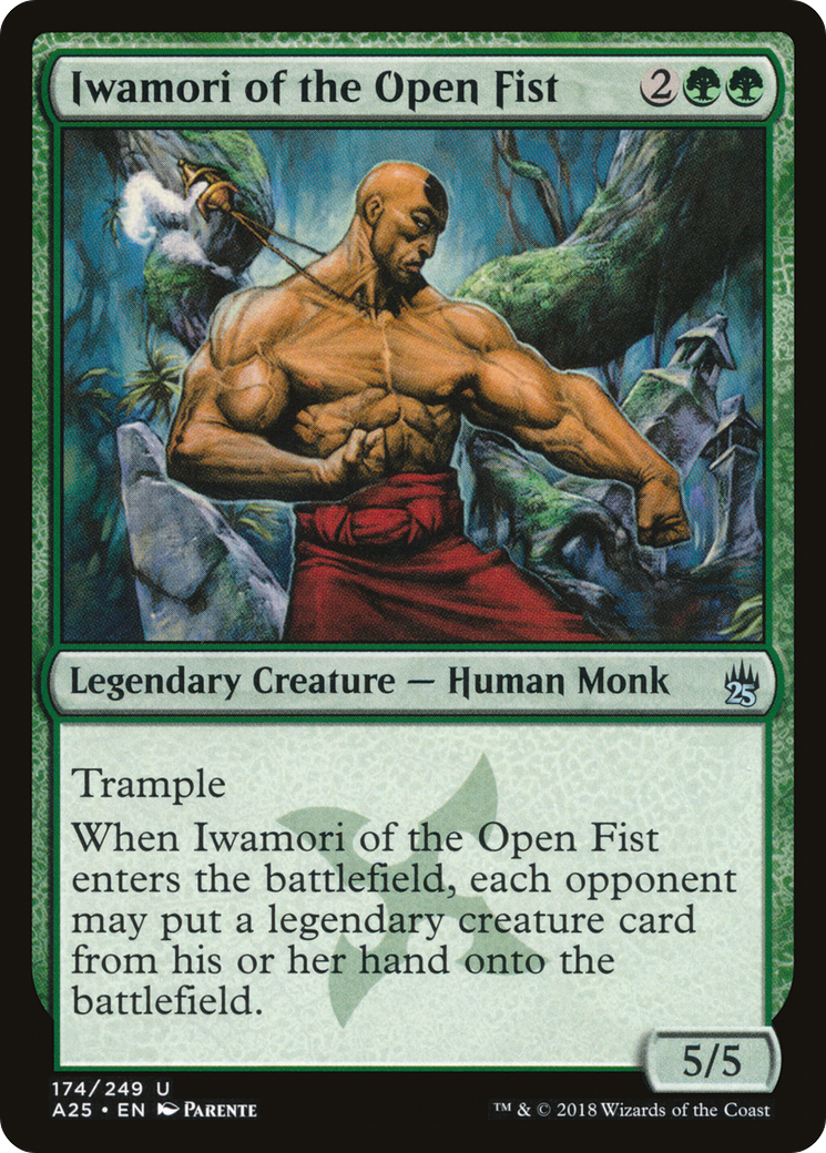 Iwamori of the Open Fist [A25 - 174]