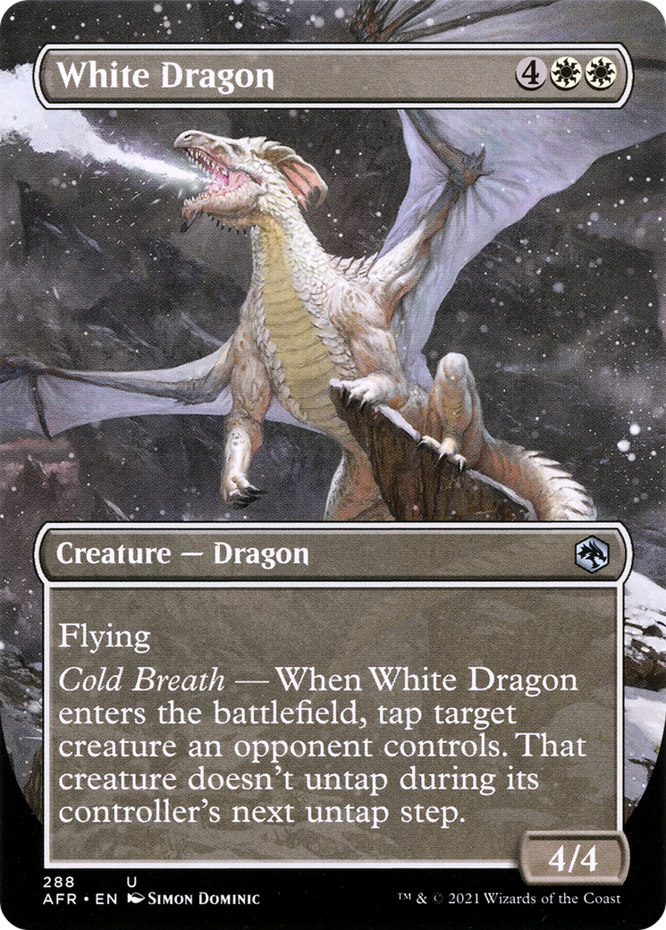 White Dragon (Borderless) [AFR - 288]