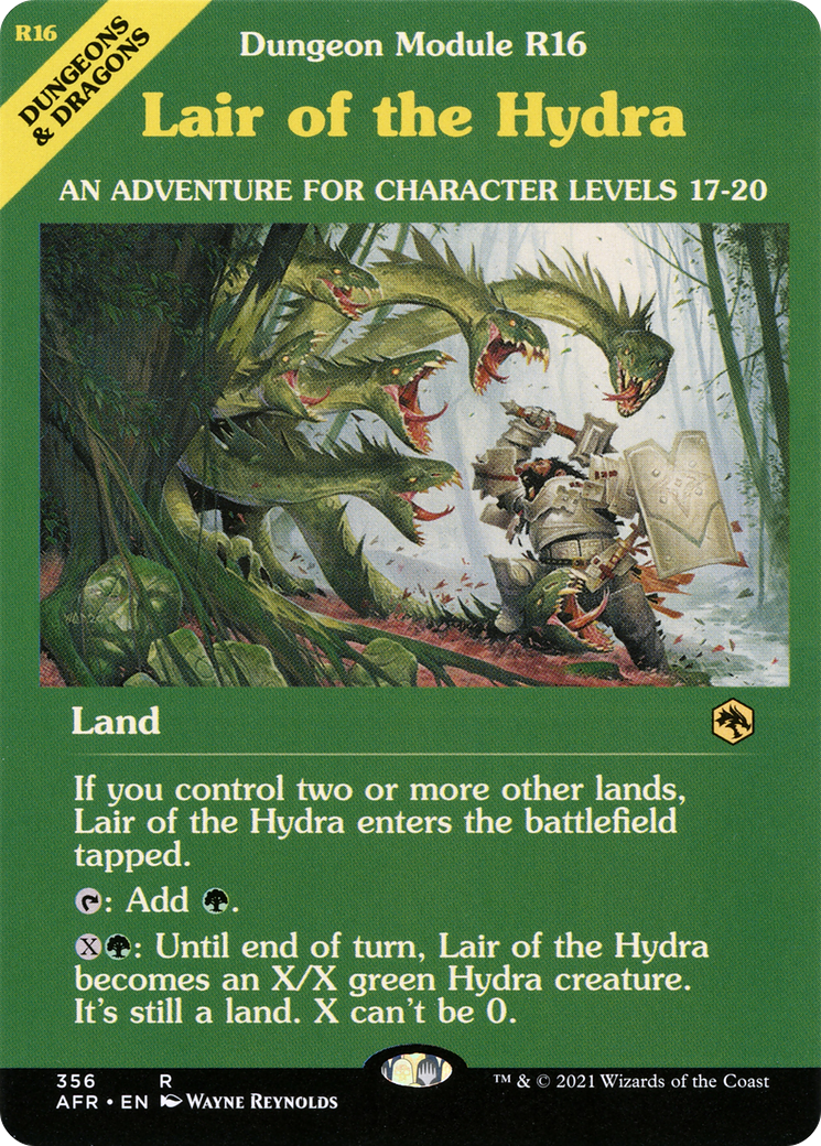 Lair of the Hydra (Dungeon Module) [AFR - 356]