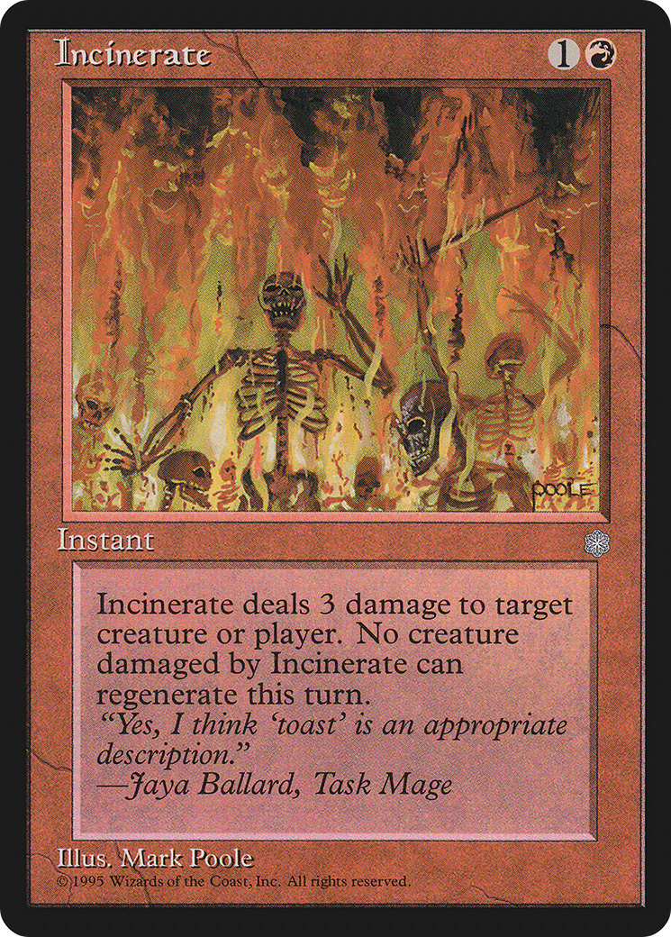 Incinerate [ICE - 194]