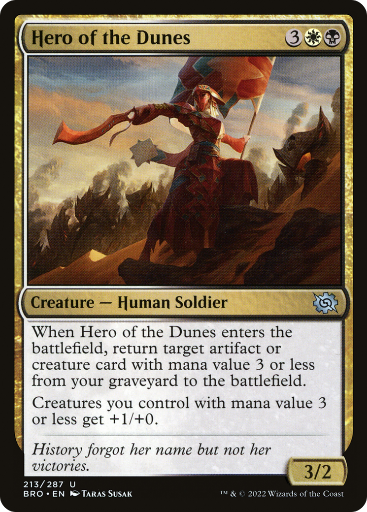 Hero of the Dunes [BRO - 213]