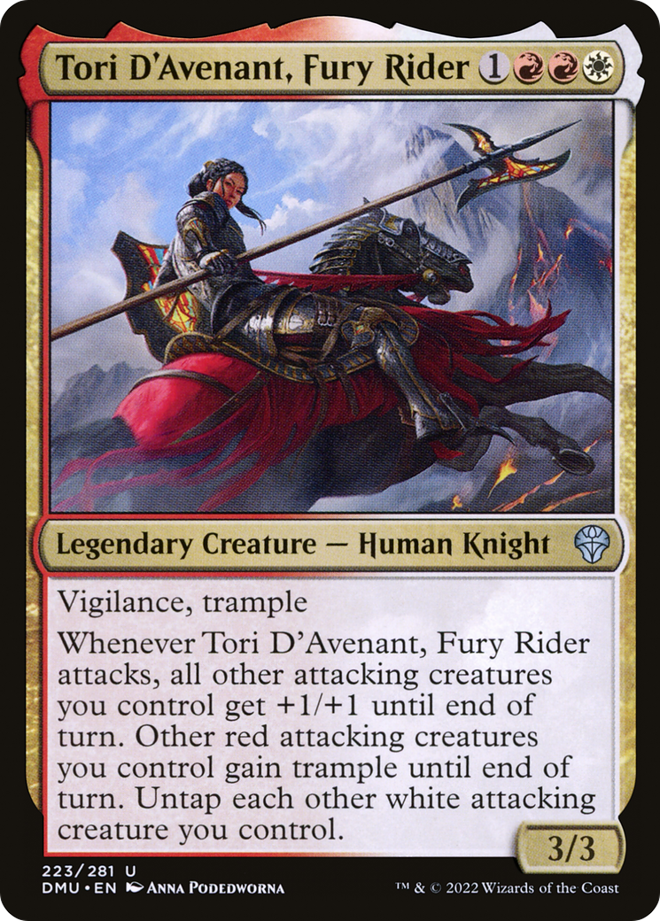 Tori D'Avenant, Fury Rider [DMU - 223]