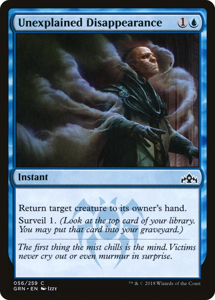 Unexplained Disappearance [GRN - 56]