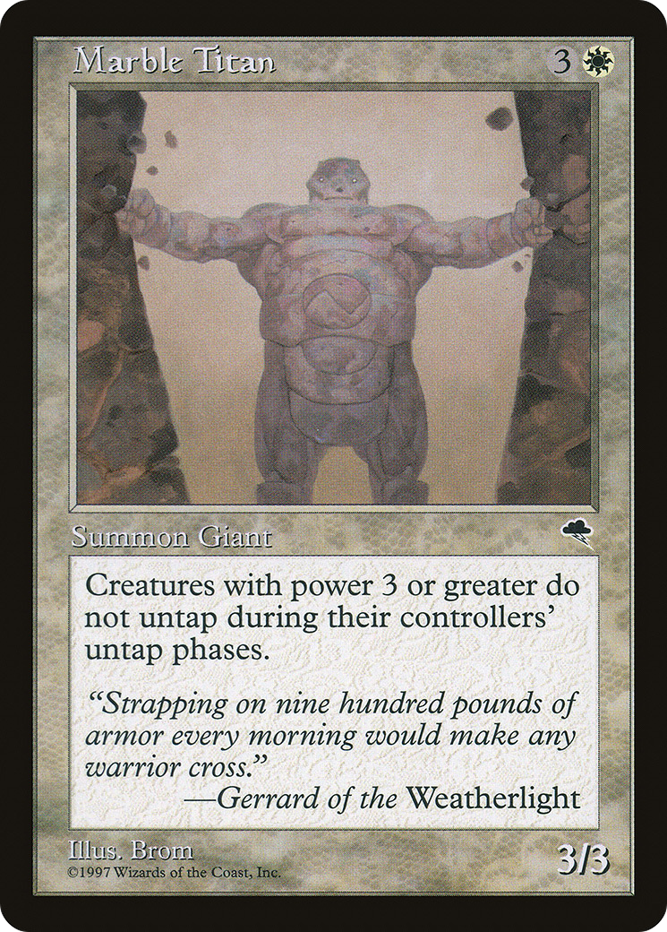 Marble Titan [TMP - 28]