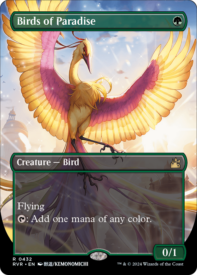 Birds of Paradise (Anime Borderless) [RVR - 432]