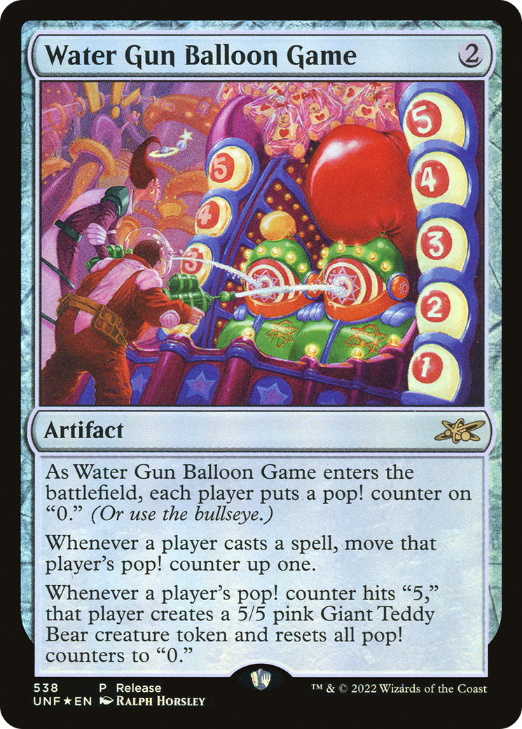 Water Gun Balloon Game [LARP - 538]