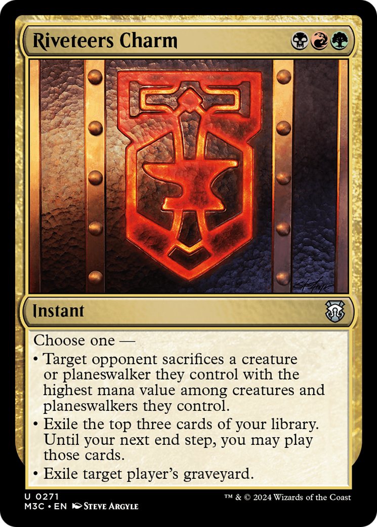 Riveteers Charm [M3C - 271]