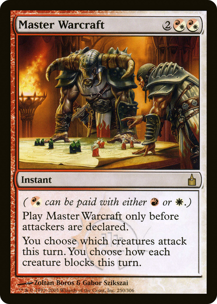 Master Warcraft [RAV - 250]