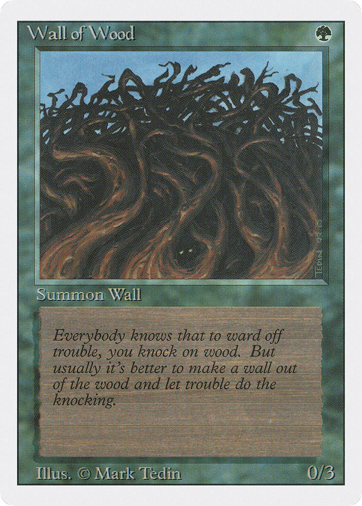 Wall of Wood [3ED - N/A]