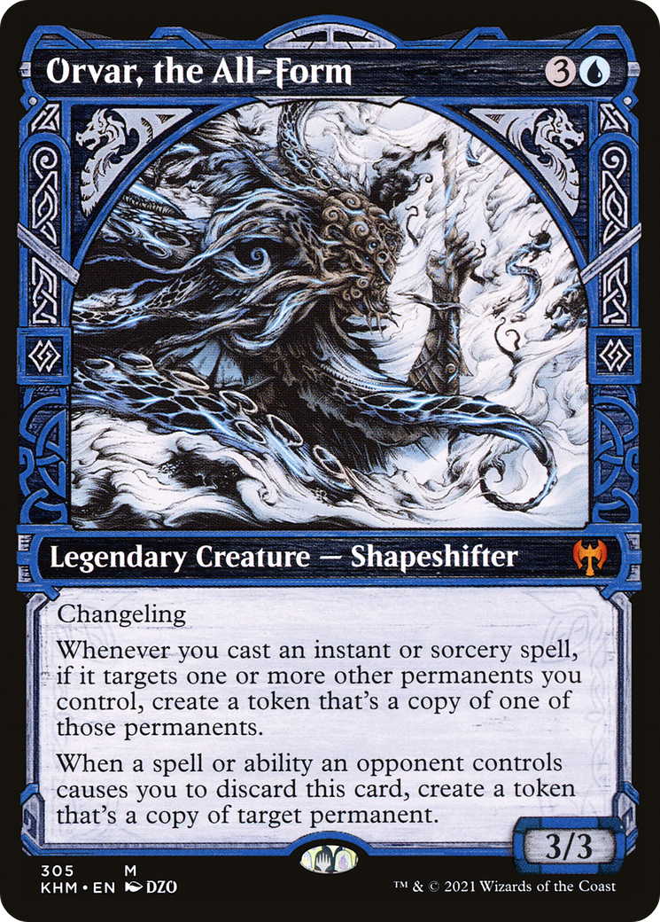 Orvar, the All-Form (Showcase) (KHM-305) - Kaldheim: (Showcase)