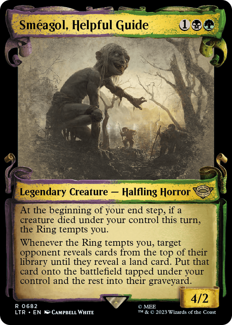 Smeagol, Helpful Guide (Showcase Scrolls) [LTR - 682]