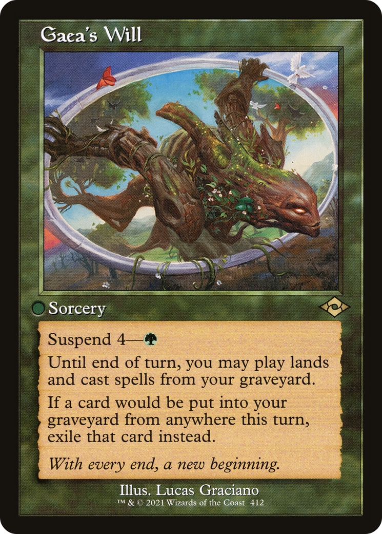 Gaea's Will (Retro Frame) [MH2 - 412]