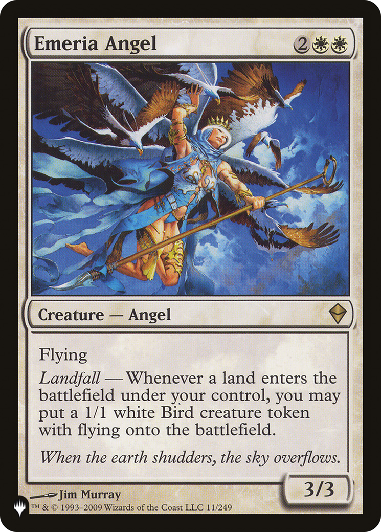 Emeria Angel (LIST-11/249) - The List